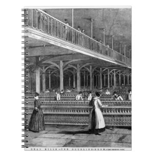 Dekan Mills - der Verdoppelungs-Raum, 1851 (litho) Notizblock