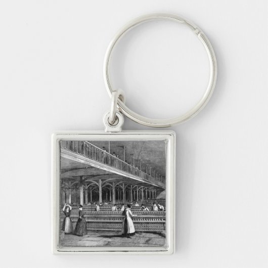 Dekan Mills - der Verdoppelungs-Raum, 1851 (litho) Schlüsselanhänger (Vorne)
