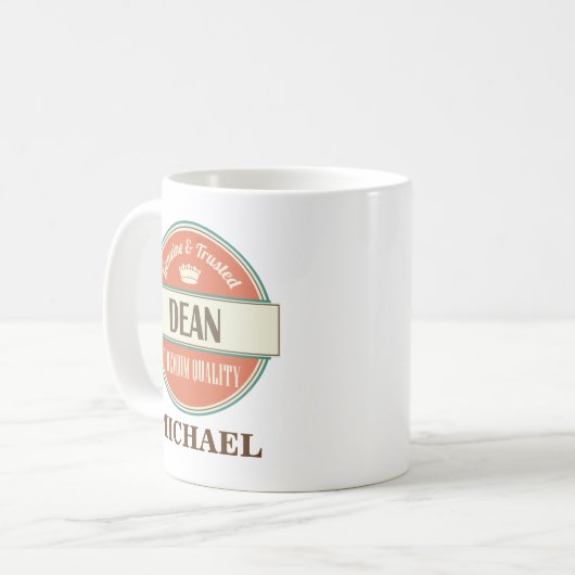 Dekan Personalized Office Mug Gift Kaffeetasse (Vorderseite Links)