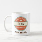 Dekan Personalized Office Mug Gift Kaffeetasse (Links)