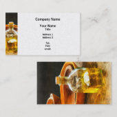 Dekanter Visitenkarte (Vorne/Hinten)