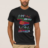 Dekemhare Eritrea, Englisch und Tigrinya T-Shirt (Vorderseite)