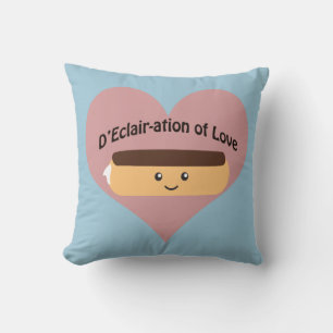 D'eklair of Liebe Kissen