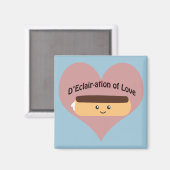 D'eklair of Liebe Magnet (Vorderseite/Rückseite)