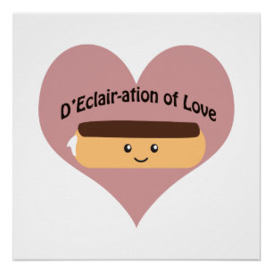 D'eklair of Liebe Poster