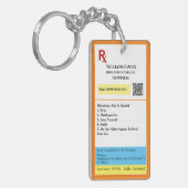 Deklaration Schlüsselanhänger (Vorderseite links)