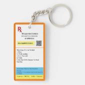 Deklaration Schlüsselanhänger (Rückseite)