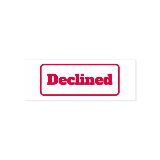 Deklarierte Briefmarke für einfache Office-Geschäf Permastempel (Design)