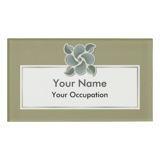 DEKO 2 NAMENSCHILD (Vorderseite)