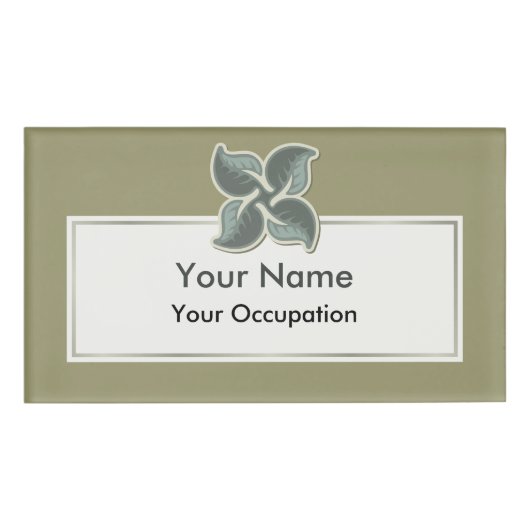 DEKO 3 NAMENSCHILD (Vorderseite)