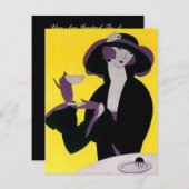 DEKO Abschluss TEA SOZIALE INVITATION EZ2 UPDATE Einladung (Vorne/Hinten)