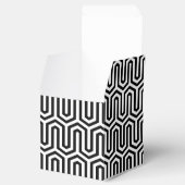 Deko ägyptischer Motiv - schwarz-weiß Geschenkschachtel (Geöffnet)