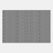 Deko ägyptisches Motif, Türkis, Orange, Schwarz/We Geschenkpapier Set (Vorderseite 3)