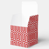 Deko Ägyptisches Motiv - rot und grau Geschenkschachtel (Geöffnet)