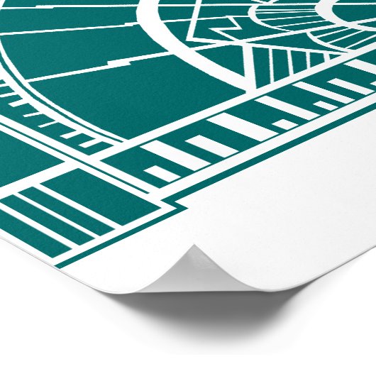 DEKO am Meer in Türkis und Gelb (Ecke)