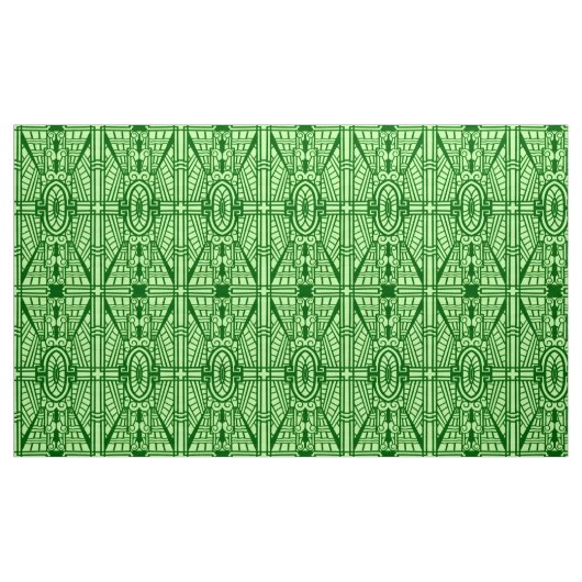 Deko Architectural Pattern, Light Jade Green Stoff (Yard (91,4 cm))