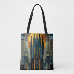 Deko-Architektur nachts Tasche