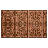 Deko-Architekturmuster, Kupfer und Brown Stoff (Fat Quarter (45,7 x 55,9 cm))