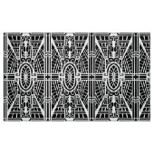 Deko-Architekturmuster, Schwarzweiss Stoff (Fat Quarter (45,7 x 55,9 cm))