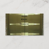 Deko-Art-Aufzug Visitenkarte (Rückseite)