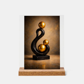 DEKO ART CHIC UND ELEGANT ACRYLSCHILD