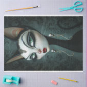 Deko Art Glamourous Cat Decoupage Seidenpapier (Basteln)