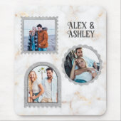 Deko Art Modern Foto Name Mousepad (Vorne)