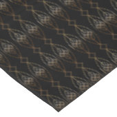 Deko aus Schwarz und Gold Tischdecke (Schrägansicht)