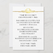 Deko Besondere Anlass Einladung (Rückseite)