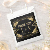 Deko Black and Gold Hochzeit Hershey® Geschenktütchen (Ausgeschnitten)