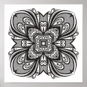 Deko Black Square Inspiriert 2 (Vorne)