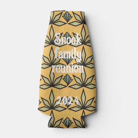 Deko-Blätter Flaschenkühler (Vorderseite)