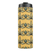 Deko-Blätter Thermosbecher (Vorderseite)