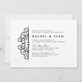 Deko Blühe Probe Abendessen Einladung (Vorderseite)