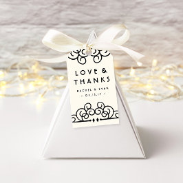 Deko Blühte Gastgeschenk Hochzeit Vielen Dank Geschenkanhänger