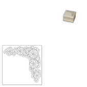 Deko-Blume Gummistempel (Stempel)