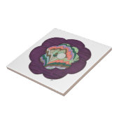Deko Blume Tile Fliese (Seite)
