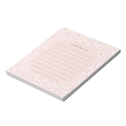 Deko Blush | Linde Notizblock (Rotiert)