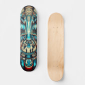 "Deko Broadcast Hub Deck" Skateboard (Vorderseite)