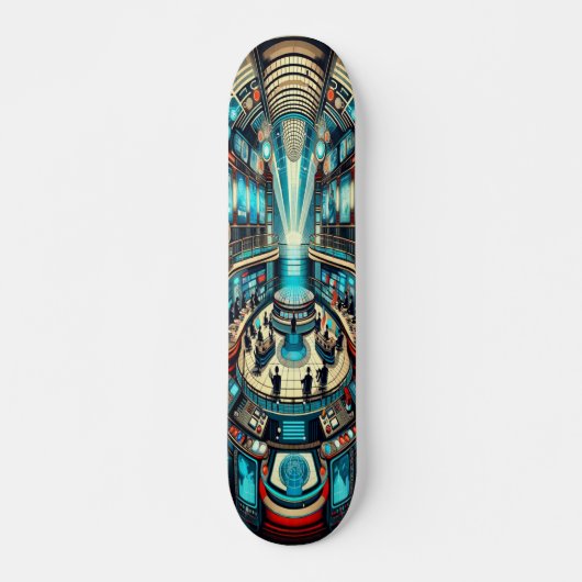 "Deko Broadcast Hub Deck" Skateboard (Vorne)