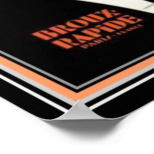 Deko Broux Rapide Werbung im Jahr 1920 Print (Ecke)