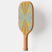 Deko Burst + Patina Blume Pickleball Schläger (Links)