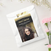 Deko Chevrons | 2 Foto Graduation Party Geschenktütchen (Versiegelt)