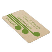 Deko Chic Save the Date Magnet, grün Magnet (Rechte Seite)
