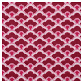 Deko-chinesische Kamm-Muscheln, Burgunder-Wein und Stoff