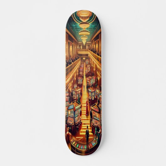 "Deko Cocktail Lounge Deck" Skateboard (Vorne)