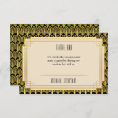 Deko danke Karte (Vorne/Hinten)