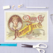 Deko-Dekopulationspapier für Vintage Tintenpatrone Seidenpapier (Handwerk)