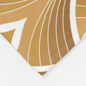 Deko der klassischen Kunst: geometrisches Muster. Fleecedecke (Ecke)