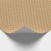 Deko der klassischen Kunst: geometrisches Muster. Geschenkpapier (Ecke)